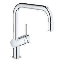 Virtuvės kriauklės maišytuvas Grohe Minta chromuotas 32067000