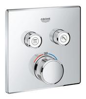Vannos / Dušo maišytuvas Grohe Grohtherm SmartControl įmontuojamas 2 išėjimai, chromuotas 29124000