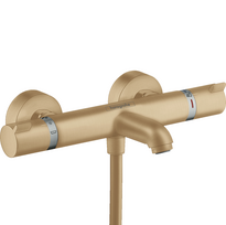 Vonios/dušo maišytuvas Hansgrohe Ecostat Comfort su termostatu 13114140 bronzos švelniu paviršiumi