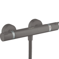 Dušo maišytuvas Hansgrohe Ecostat Comfort su termostatu, šlifuotas juodas chromas 13116340