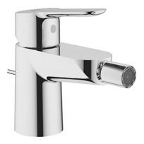 Bidė maišytuvas Grohe BauEdge su pop up vožtuvu, chromuotas 23331000
