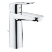 Vonios kriauklės maišytuvas Grohe BauLoop su pop up vožtuvu, chromuotas 23762000