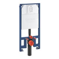 Tualeto pakabinamo WC rėmas Grohe Rapid SL Slim, 500x88,9 mm, h=1130 mm, plokštelė 156x197 mm