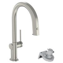 Virtuvinis maišytuvas Hansgrohe Aqittura M91 su filtravimo sistema 210, su ištraukiamu antgaliu, sBox, 76826800