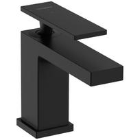 Hansgrohe Tecturis E 80 CoolStart praustuvo maišytuvas su pop-up užpildymo vožtuvu, matinė juoda