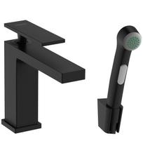 Bidė jaucėjkranė Hansgrohe Tecturis E, juoda matinė