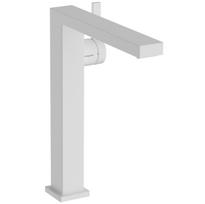 Vonios praustuvo maišytuvas Hansgrohe Tecturis E 240 su push-open kamščiu, matinė balta