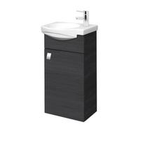 Vonios spintelė Riva SA40-11 (Be praustuvo) Woodflow Ash