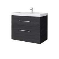 Vonios spintelė Riva SA63-2 (Be praustuvo) Woodflow Ash