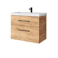 Vonios spintelė Riva SA63-2 (be praustuvo) Gold Craft Oak