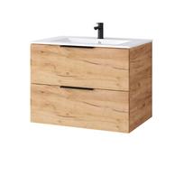 Vonios spintelė Riva SA700-6 (Be praustuvo) Gold Craft Oak