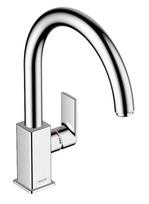 Virtuvės kranas Hansgrohe Vernis Shape M35 210, su pasukamu snapu, chromas