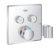 Vonios/dušo maišytuvas Grohe Grohtherm SmartControl įmontuojamas 2 išėjimai, chromuotas 29125000