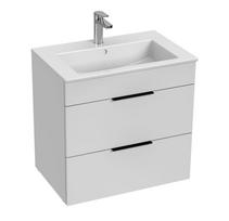 Vonia kambario spintelė su praustuve Jika Cube, 650x430 mm, h=607 mm, 2A, balta