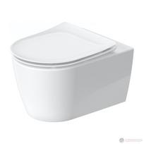 Pakabinamas unitazas Duravit Soleil by Starck Rimless, 370x540 mm, su QR/Soft Close dangčiu, HF, baltas