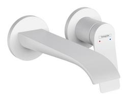 Vonios praustuvo maišytuvas Hansgrohe Vivenis viršutinė dalis, 2 angos, nukreipimas 195 mm, sieninis, matinė