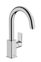 Hansgrohe Vernis Shape 200 praustuvo maišytuvas, su pop-up, aukštas, chromas