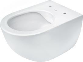 Pakabinamas Tualeto Podas Deante PEONIA ZERO Rimless, Be dangčio, Baltas