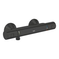 Dušo maišytuvas Grohe QuickFix Precision Start su termostatu Juodas 345942430