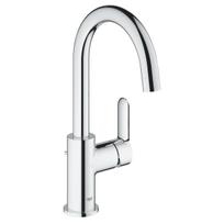 Vonios kambario praustuvo maišytuvas Grohe BauEdge L-size su pop-up vožtuvu, chromuotas 23093000