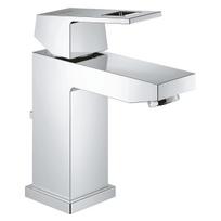 Vonios kriauklės maišytuvas Grohe Eurocube S-Size su pop up vožtuvu, chromuotas 2312700E