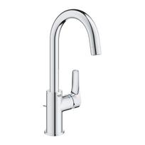 Vonios praustuvo maišytuvas Grohe Eurosmart L-Size su pop-up vožtuvu, chromuotas 23537003