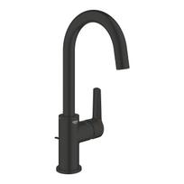 Vonios kriauklės maišytuvas Grohe QuickFix Start L-Size, Juodas matinio 242032432
