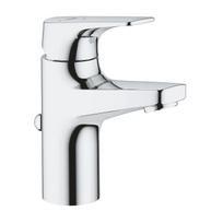 Vonios kambario praustuvo maišytuvas Grohe Start Flow S-Size su pop-up vožtuvu, chromuotas 23769000
