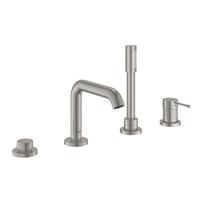 Vonios/dušo maišytuvas Grohe Essence ant vonios borto, supersteel 19578DC1