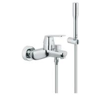 Vonios/dušo maišytuvas Grohe Eurosmart Cosmopolitan su dušo žarna ir rankine, chromuotas 32832000