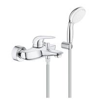 Vonios/dušo maišytuvas Grohe Eurostyle su dušo žarna ir galvute, chromuotas 2372930A
