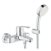 Vannos / Dušo maišytuvas Grohe Eurostyle Cosmopolitan su dušo žarna ir rankena, chromuotas 3359220A