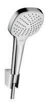 Dušo komplektas Hansgrohe Croma Select E Vario/Porter 1250 mm 26425400 Baltas / Chromas