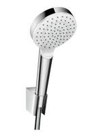 Dušo komplektas Hansgrohe Crometta 1jet 9l Porter Set 1250 mm 26568400 Baltas / Chromuotas