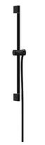 Dušo komplektas Hansgrohe Unica Pulsify dušo strypas 650 mm su dušo žarną 160 cm 24400670 juodas matinė