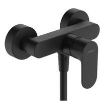 Dušo maišytuvas Hansgrohe Rebris S shower 2 flow 72643670 matinė juoda