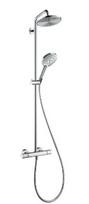Dušo sistema Hansgrohe Raindance S Showerpipe 240 1jet su termostatu 27115000 Chromuota