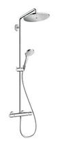 Dušo sistema Hansgrohe Croma Select S Showerpipe 280 1jet EcoSmart su termostatu 26794000 chromuota