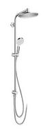 Dušo sistema Hansgrohe Crometta S Showerpipe 240 1jet EcoSmart Reno 27270000 chromuota