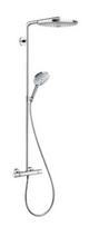 Dušo sistema Hansgrohe Raindance Select S Showerpipe 300 2jet su termostatu 27133000 chromuota