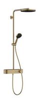 Dušo sistema Hansgrohe Pulsify S Showerpipe 260 1jet 24220140 Brushed Bronze