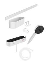 Dušo komplektas Hansgrohe WallStoris Bundle hand shower 105 3jet Activation EcoSmart su termostatu 24250700
