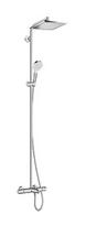 Dušo sistema Hansgrohe Crometta E Showerpipe 240 1jet 27298000 chromuota
