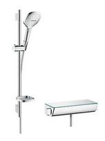 Dušo komplektas Hansgrohe Raindance Select E 120 3jet su termostatu Ecostat Select 27038000 chromuotas