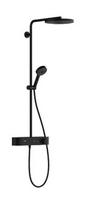 Dušo sistema Hansgrohe Pulsify S Showerpipe 260 1jet EcoSmart 24221670 Juodas matinė