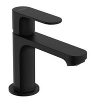 Vonios praustuvo maišytuvas Hansgrohe Rebris S Pillar 80 šaltam arba paruoštam vandeniui 72503670 Matinis juodas