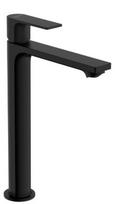 Vonios kriauklės maišytuvas Hansgrohe Rebris E 240 CoolStart EcoSmart+ su pop-up 72591670 Matinė juoda