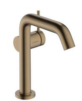 Vonios praustuvo maišytuvas Hansgrohe Tecturis S 150 Fine CoolStart EcoSmart+ su push-open nuotėku 73340140 Brushed Bronze