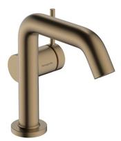 Hansgrohe Tecturis S 110 Fine CoolStart EcoSmart+ praustuvės maišytuvas su pop-up 73323140 Brushed Bronze