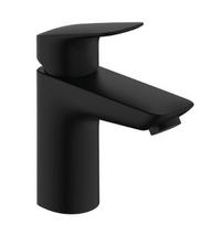 Hansgrohe Logis 100 praustuvo maišytuvas su pop-up 71171670 juodas matinės